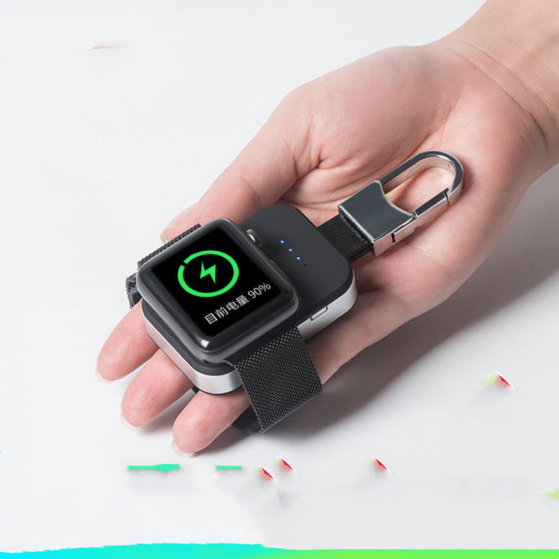 Chargeur sans fil porte-clés montre avec batterie externe - photo 6