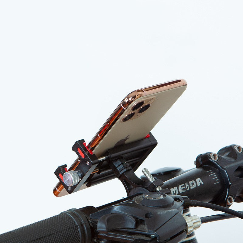 Support téléphone vélo moto anti-vibration aluminium - photo 6
