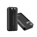 Batterie externe 20000mAh écran digital avec câbles intégrés