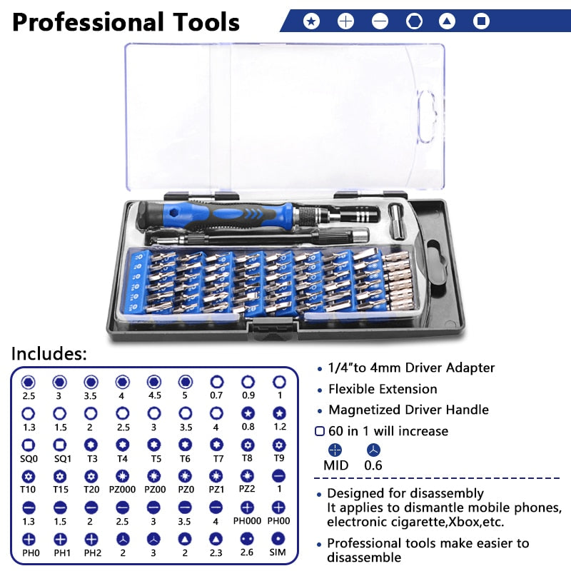 Kit d'outils de réparation pour téléphone et tablette - photo 2