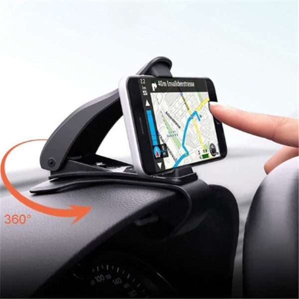 Support téléphone voiture tableau de bord rotatif à pince - photo 9