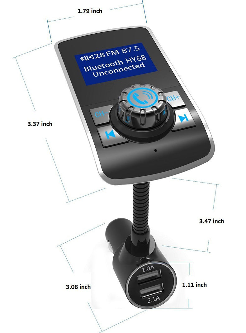 Transmetteur FM Bluetooth voiture kit mains libres - photo 3