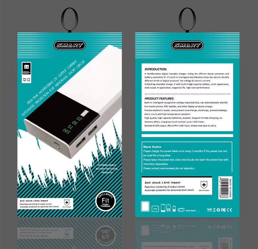 Batterie externe 20000mAh affichage numérique LED - photo 7