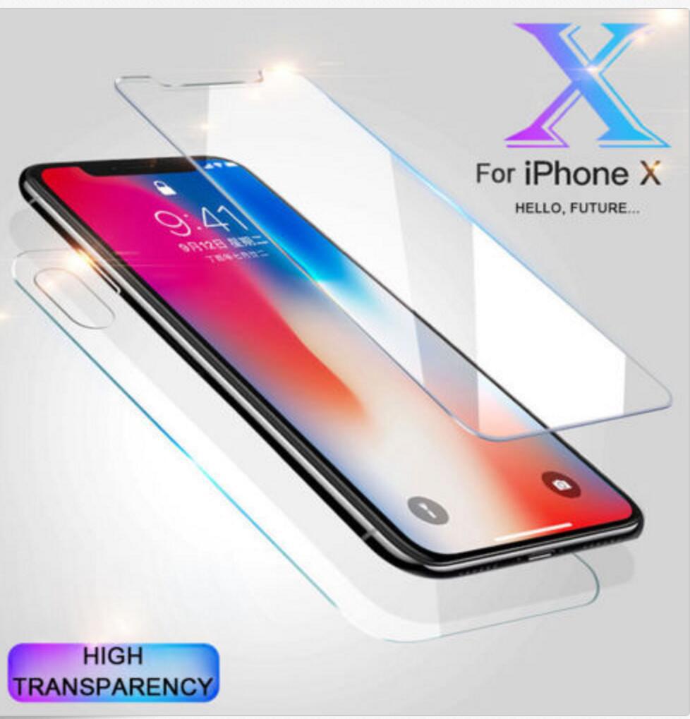 Verre trempé compatible iPhone toutes générations