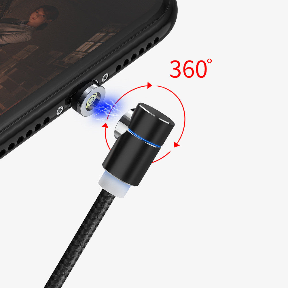 Câble magnétique LED charge rapide 3-en-1 - photo 3