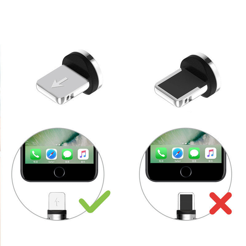 Câble magnétique LED charge rapide 3-en-1 - photo 8