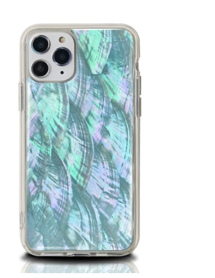 Coque effet sable mouvant nacré pour téléphone - photo 3