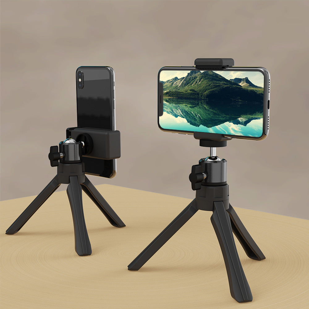 Support trépied de bureau pour téléphone réglable
