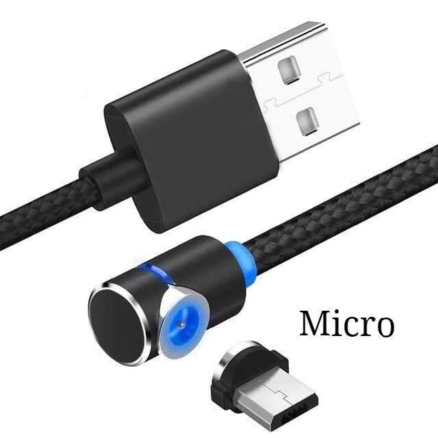 Câble magnétique LED charge rapide 3-en-1 - photo 9