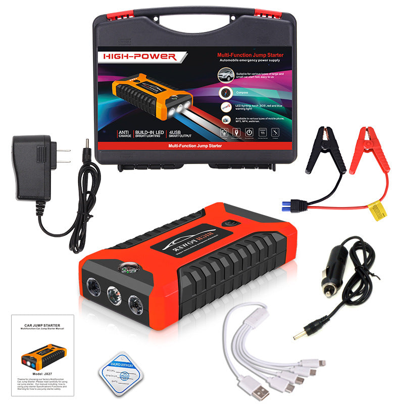 Batterie de démarrage voiture avec lumière SOS et charge téléphone - photo 2