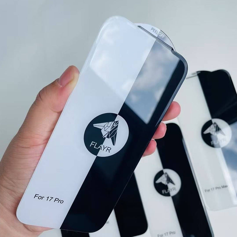 Protection écran verre trempé anti-empreintes pour téléphone
