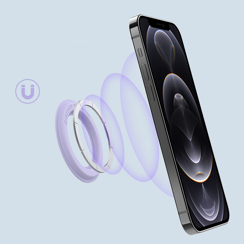 Support magnétique en anneau pour téléphone