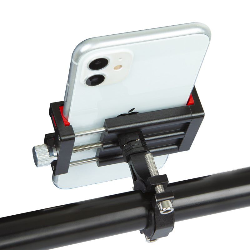 Support téléphone vélo moto anti-vibration aluminium - photo 4