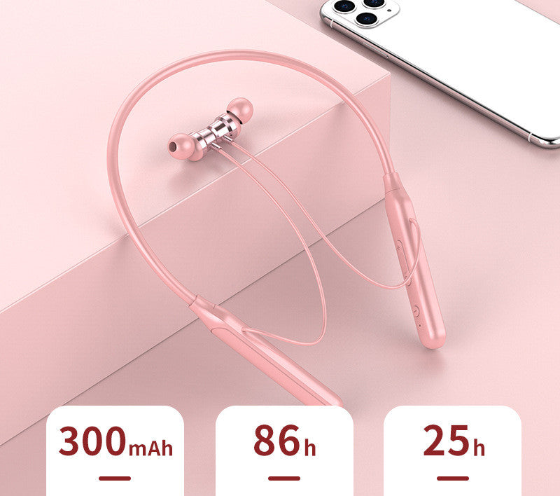 Écouteurs Bluetooth tour de cou magnétique avec micro - photo 3