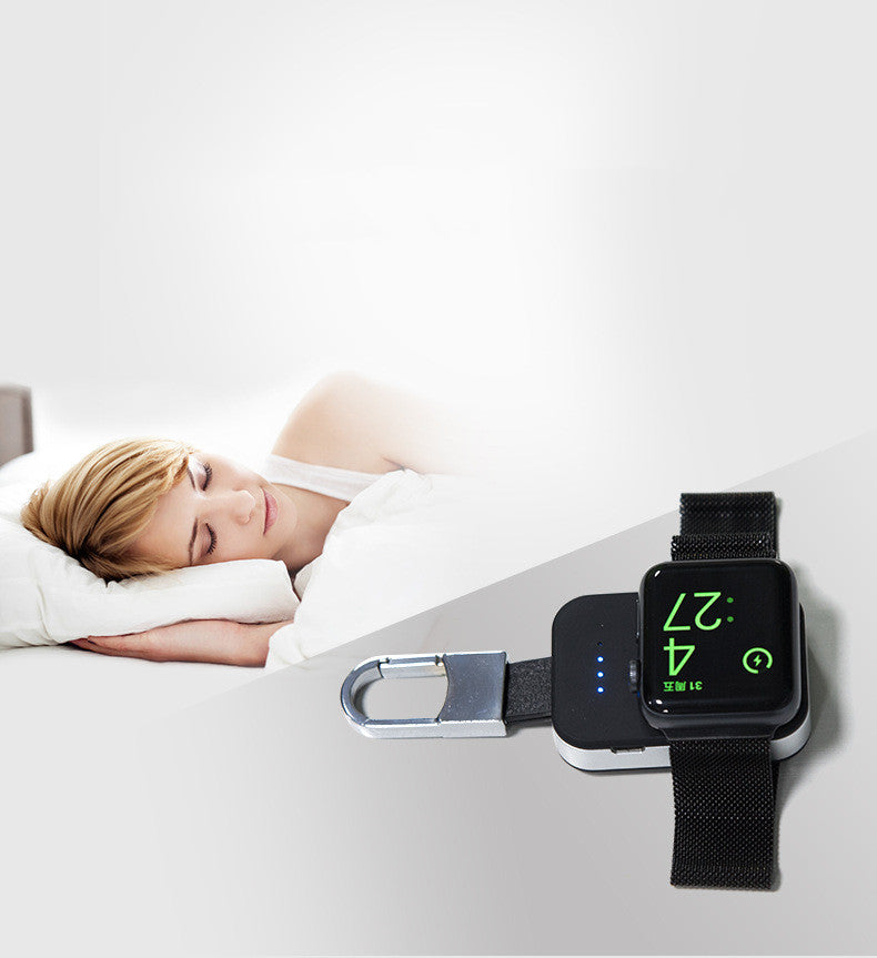 Chargeur sans fil porte-clés montre avec batterie externe - photo 5