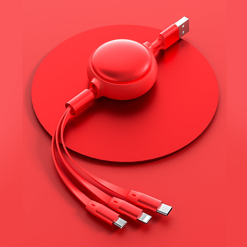 Câble rétractable 3-en-1 charge rapide - photo 3