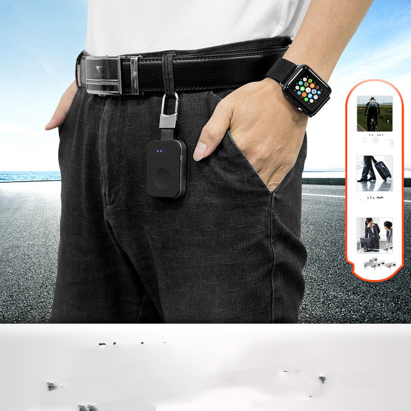 Chargeur sans fil porte-clés montre avec batterie externe - photo 4