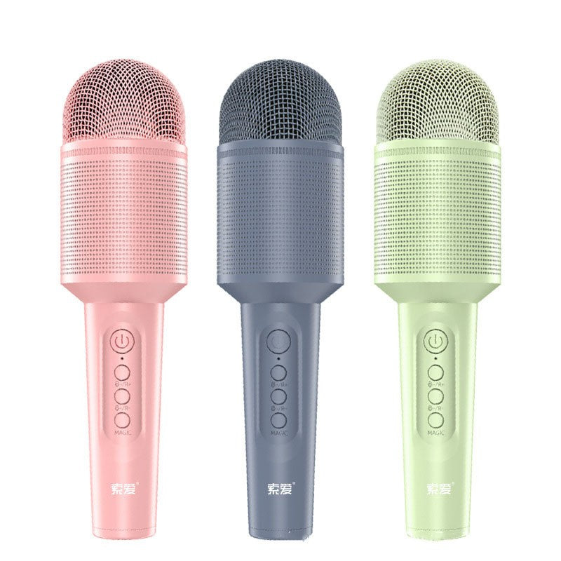 Microphone karaoké sans fil Bluetooth - photo 6