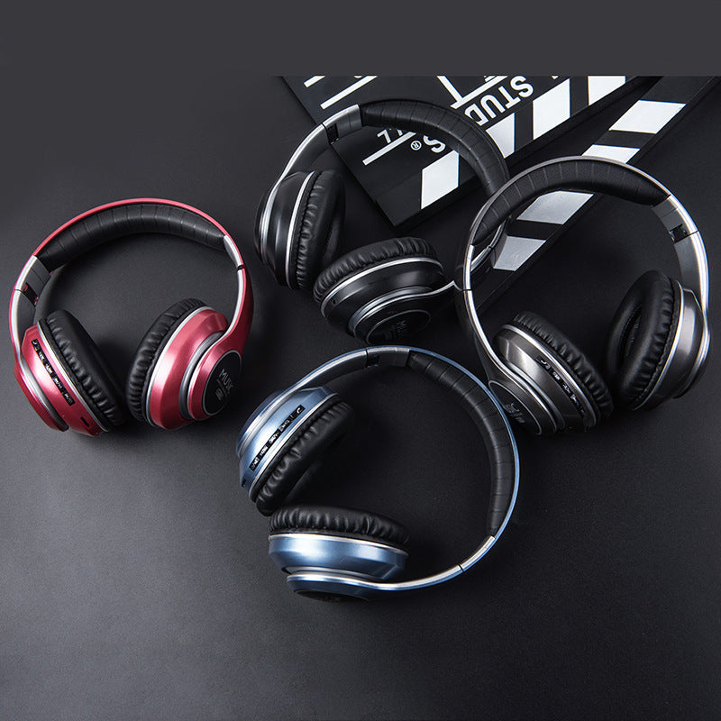 Casque Bluetooth sport pliable avec LED
