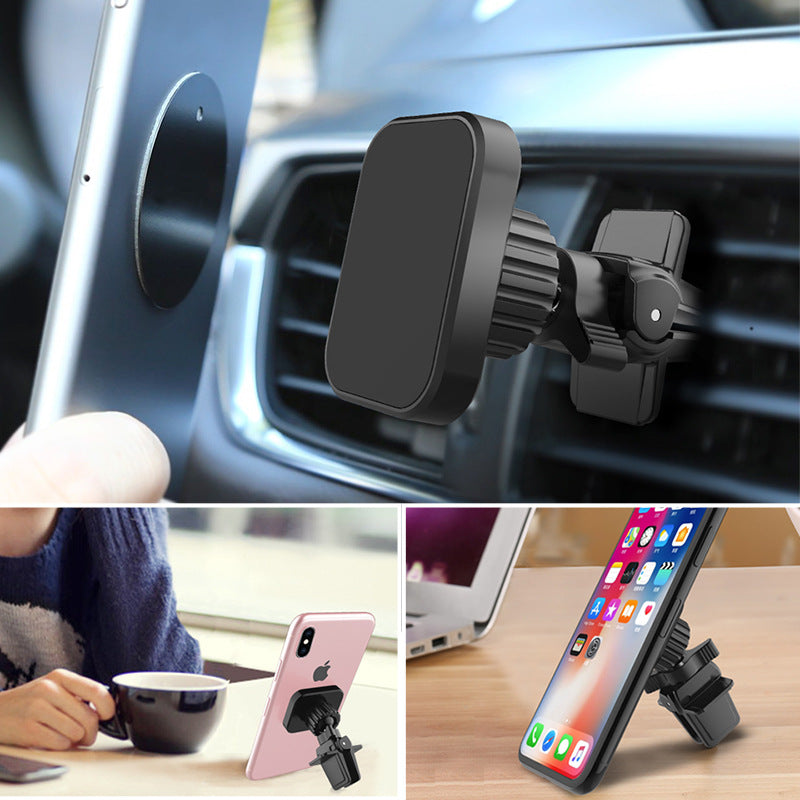 Support téléphone voiture magnétique grille aération