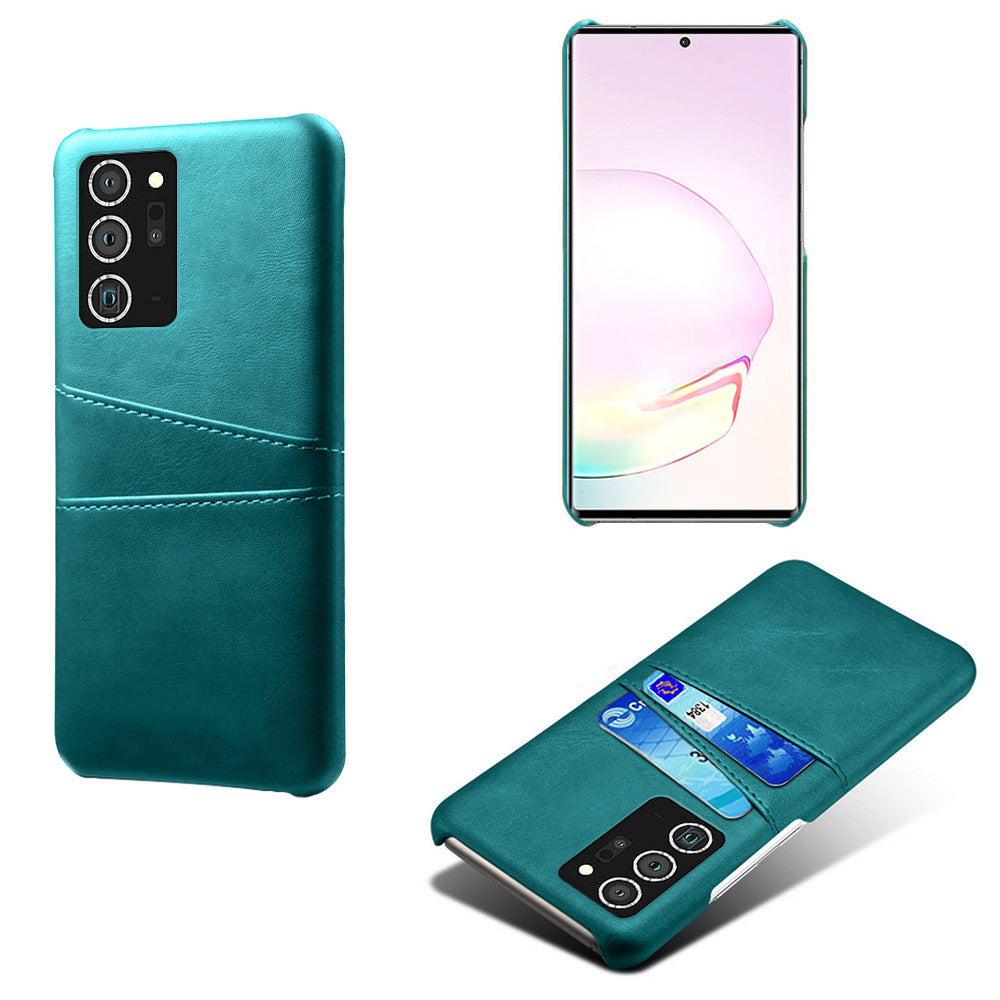 Coque cuir minimaliste avec porte-cartes pour téléphone - photo 7